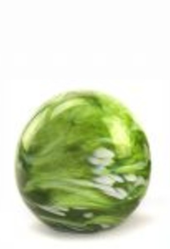 Elan bol E01MG-0,5 gemarmerd groen 14 cm.