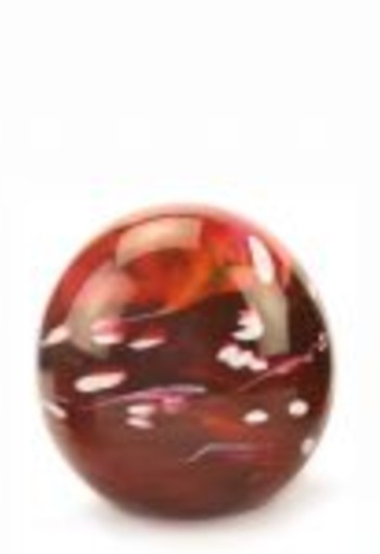 Elan bol E03BMR klein gemarmerd rood