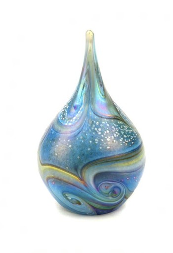Elan druppel E04BDB groot zee blauw