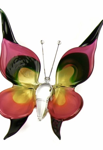 Accessoire B01S vlinder klein multi colors