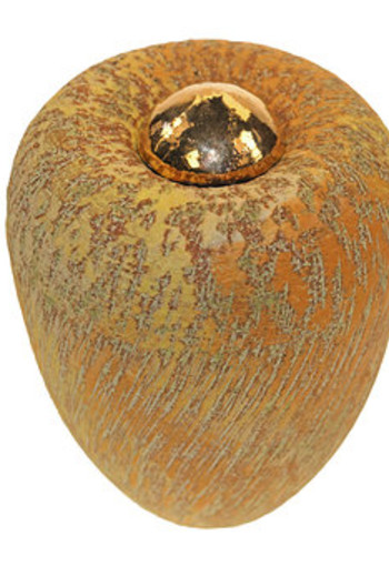 Cone urn ERBLCSYS0,4 keramiek klein yellow sun.