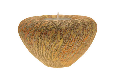 Tealight urn ERBLTLYS0,4 keramiek yellow sun.