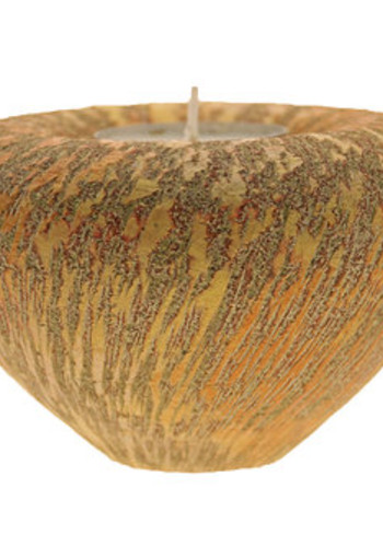 Tealight urn ERBLTLYS0,4 keramiek yellow sun.