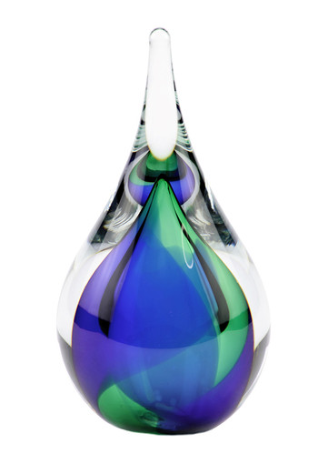 Druppel U01BG Blauw-groen