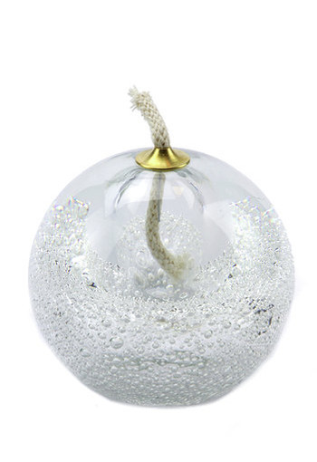 Olie lampje U04T transparant bubbels