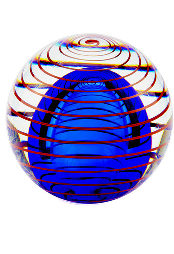 Circle of life U21 donker blauw rode cirkel