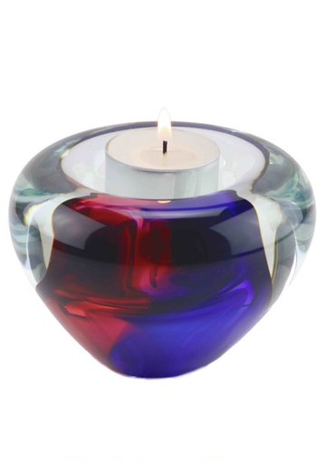 Tealight U28RB Rose-blauw